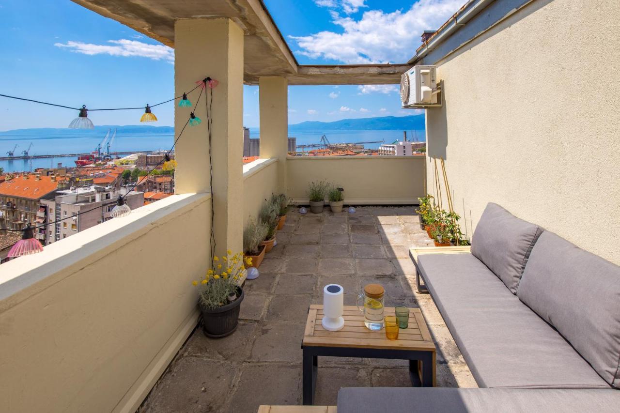 Ferienwohnung Panorama Studio Rijeka Exterior foto