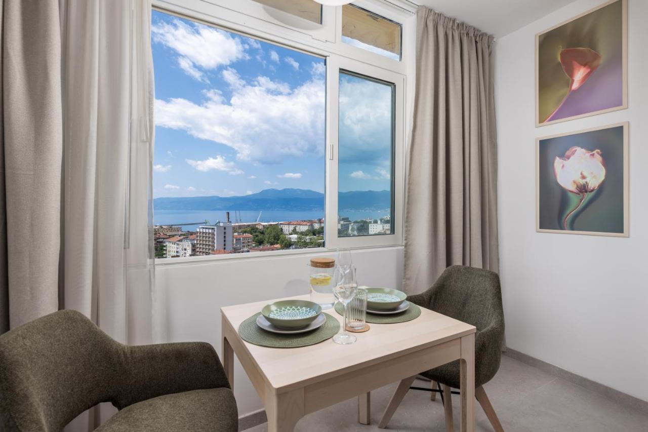 Ferienwohnung Panorama Studio Rijeka Exterior foto